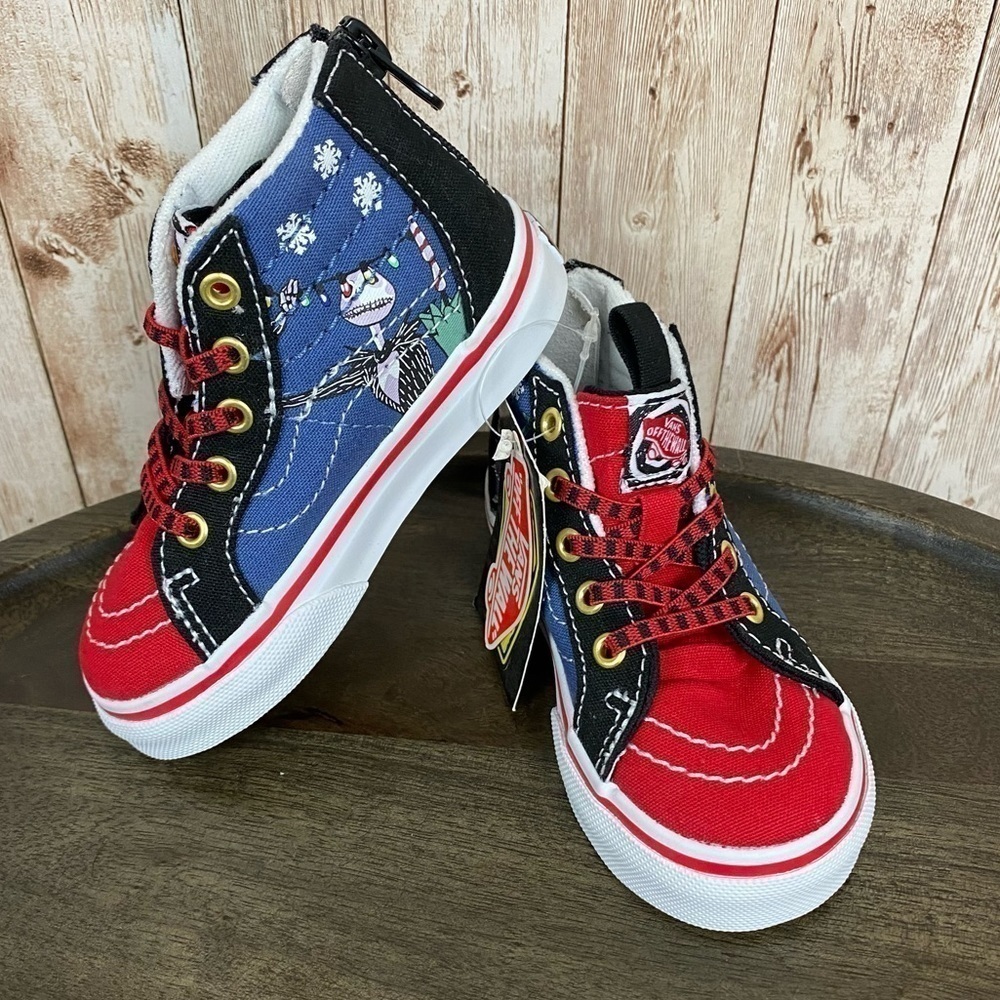 Vans x Disney’s Nightmare Before Christmas Sk8-Hi Zip Christmastown Sneaker
